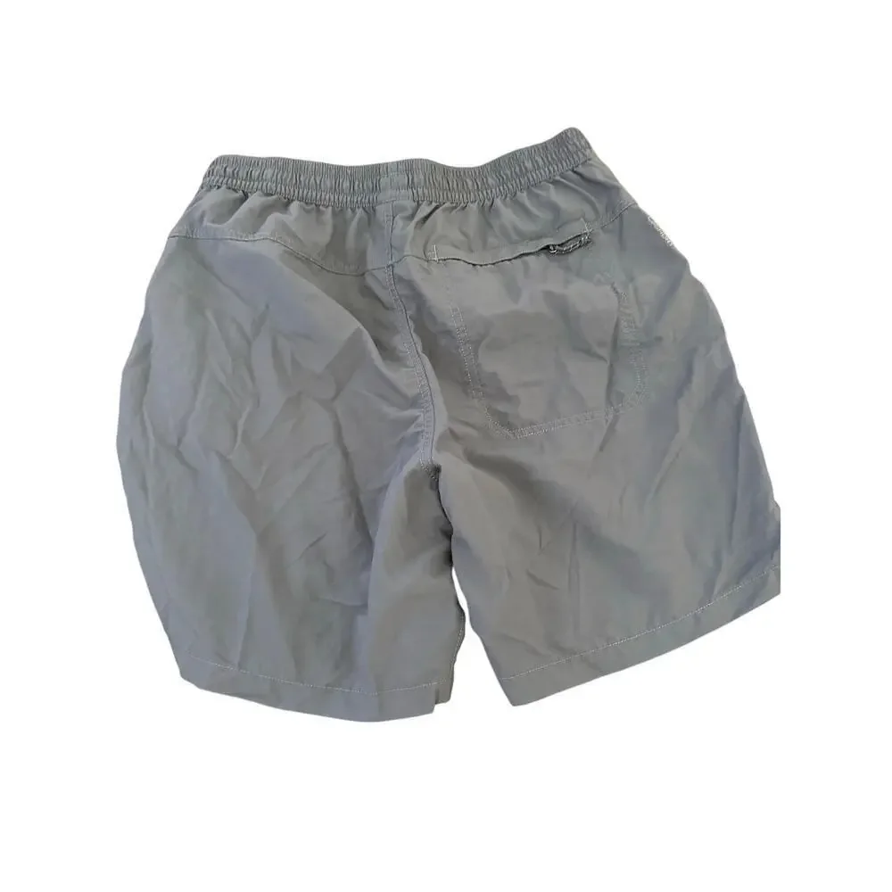The North Face Men's Gray Quick Dry FlashDry Hiking Swim Board Shorts Size M